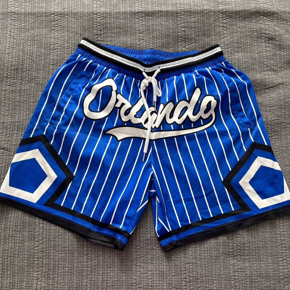 Orlando Blue Athletic Shorts